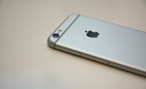 Free Space Gray iPhone 6 Stock Photo